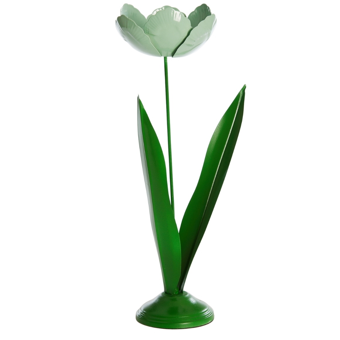 Portacandele Light & Living, colore verde ment